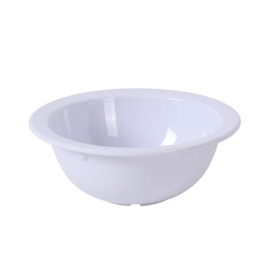 Yanco Grapefruit Bowl NS-306W is made from durable and reliable melamine material, which makes the bowl look like ceramics. You can use these unique heavy-weight round bowls to serve such dishes like fruits, ice cream or other desserts. Thanks to the elegant Nessico collection style, the bowl will perfectly fit any food-serving establishment design.