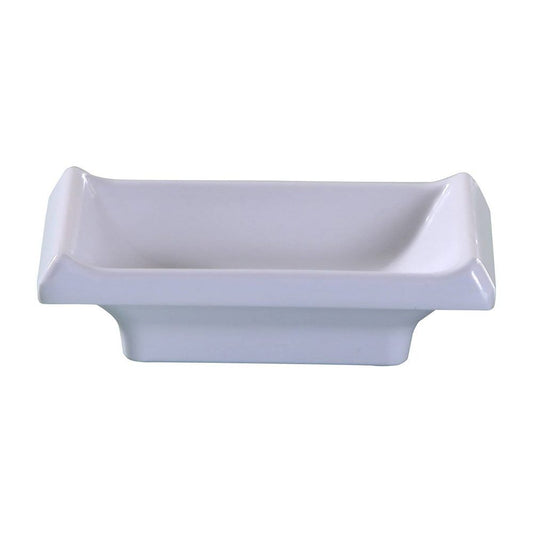Yanco Sauce Dish OK-4046 is a perfect solution to serve sauces, dips, spices, and herbs that accompany the oriental dishes in your food-serving establishment. Thanks to the high-quality, reliable and affordable melamine material, these sauce dishes can With stand the heavy commercial use. While looking like they are handmade ceramics such dishes won't chip, break, or stain. The Osaka collection is performed in Japanese style, that will perfectly fit most of the establishments' designs. 