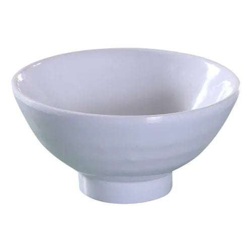 Yanco Rice Bowl OK-5705 It is made from durable and reliable melamine material, which makes the bowl look like ceramics. You can use these unique round bowls to serve such dishes like rice, soups, salads or side dishes. Thanks to the elegant Osaka collection style, the bowl will perfectly fit any food-serving establishment design. Performed in Chinese style, such melamine tableware is an ideal solution for those who choose high-quality, durable and affordable dinnerware for their place.