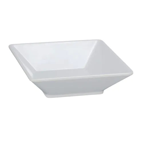 Yanco Deep Square Plate RM-306 is a great and affordable restaurant tableware. It is made from durable and reliable melamine material, which makes the plate look like ceramics. You can use this stylish plate to serve any dish you want. For example, you can use it for serving salads, side dishes, appetizers or hot meals. The Rome collection has an elegant and stylish design. Performed in white color, it will perfectly fit any restaurant environment.