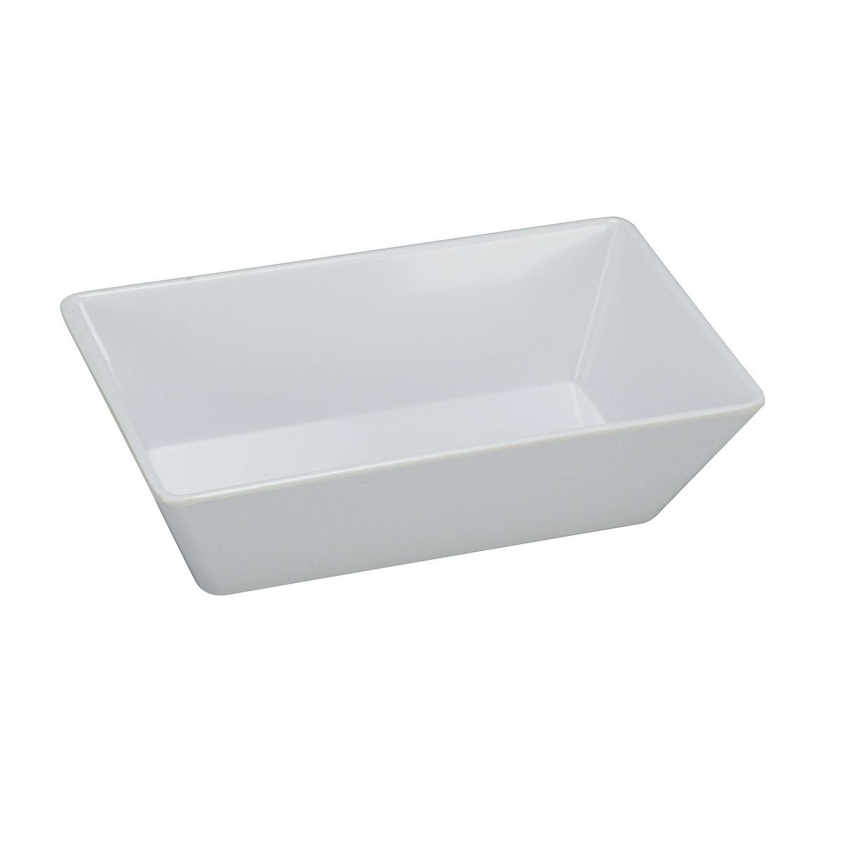 Yanco Rectangular Tray RM-610 is a durable and stylish serving solution, perfect for restaurants, catering services, and hospitality venues. Measuring 9.75" x 5.88" x 2.5", this rectangular tray features an elegant scalloped edge and a glossy finish, enhancing food presentation. Made from high-quality melamine, it offers the look of ceramic while being lightweight, shatter-resistant, and built for frequent use. 