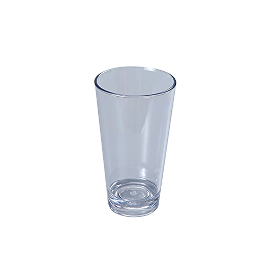 Yanco Mixing Cup SM-16-MX is a durable and versatile tool designed for precise mixing and measuring in a variety of industries. Made from high-quality SAN plastic, this 16 oz cup offers exceptional clarity for easy content visibility while ensuring impact resistance for busy environments. With a 3.5-inch diameter and a 5.75-inch height, it provides a comfortable grip for efficient mixing and pouring. 