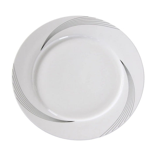 Yanco Plate UR-110 brings elegance and functionality to any dining experience. Made from high-quality porcelain with a smooth white glaze, this 10.5-inch round plate is designed to withstand temperature changes and mechanical stress. Its versatile shape makes it ideal for serving salads, pasta, and other hot meals, making it a perfect fit for banquets, fine-dining restaurants, catered events, outdoor dining areas, and hotels. 