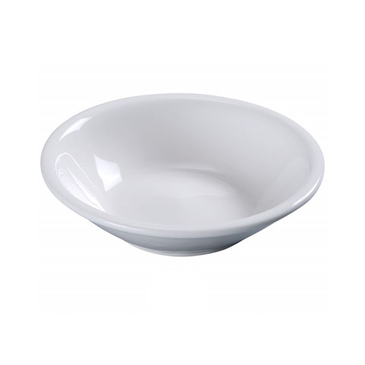 Yanco Fruit Bowl PS-11 is an essential serveware piece for both home and commercial use, designed to present fresh fruit, salads, and a variety of other dishes elegantly. With a 5-ounce capacity and a 4.75-inch diameter, this bowl features a sleek, classic white design that enhances the presentation of colorful and flavorful dishes. Made from durable porcelain, it is dishwasher, microwave, and freezer safe, making it a practical choice for busy restaurants, cafeterias, or catering services.
