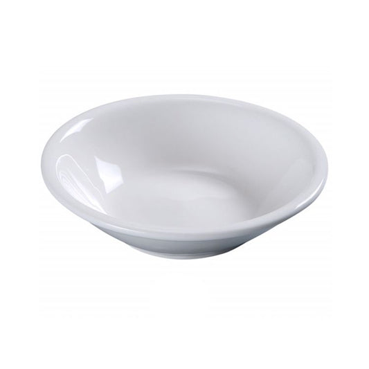 Yanco Fruit Bowl PS-11 is an essential serveware piece for both home and commercial use, designed to present fresh fruit, salads, and a variety of other dishes elegantly. With a 5-ounce capacity and a 4.75-inch diameter, this bowl features a sleek, classic white design that enhances the presentation of colorful and flavorful dishes. Made from durable porcelain, it is dishwasher, microwave, and freezer safe, making it a practical choice for busy restaurants, cafeterias, or catering services.
