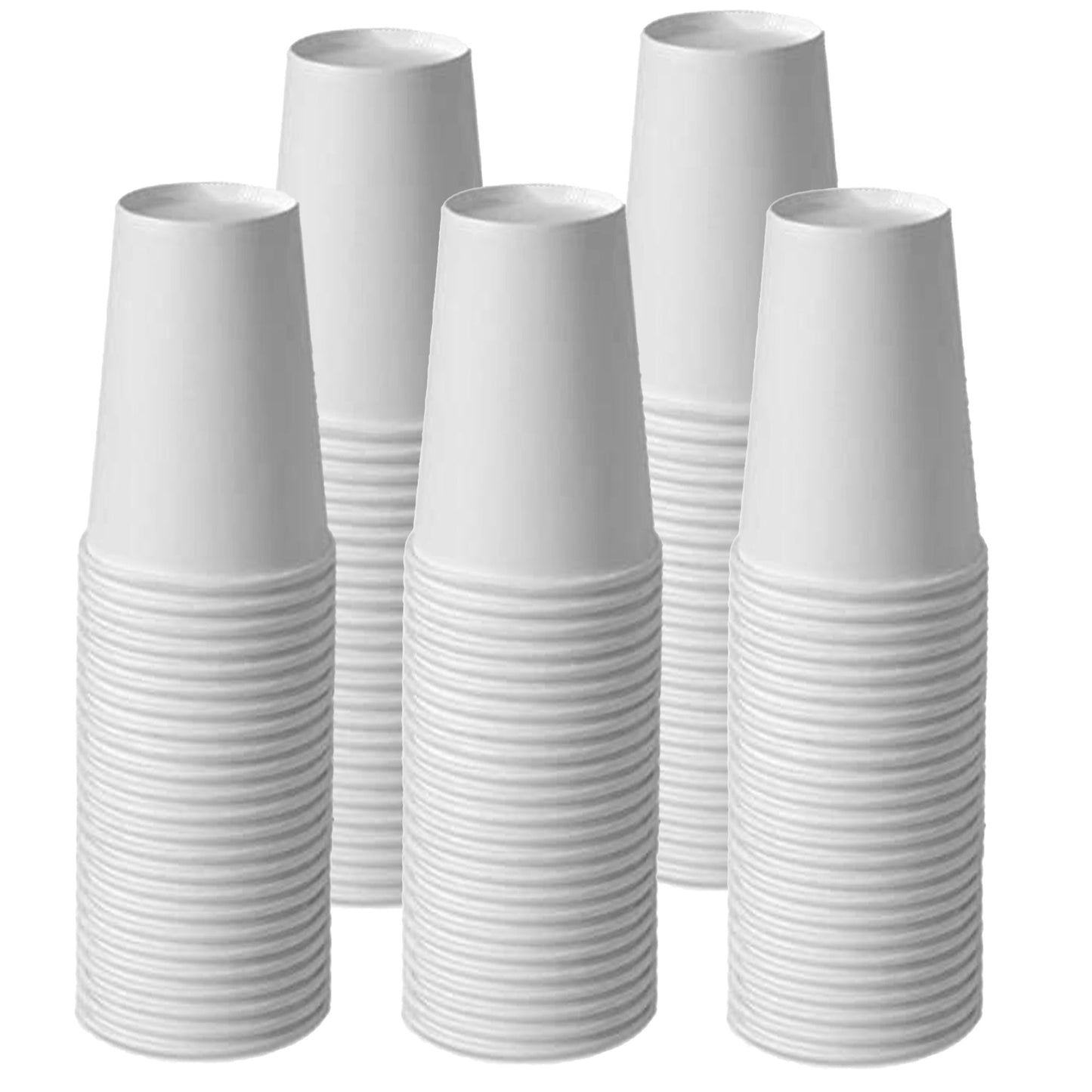 20oz Disposable White Paper Hot Cold Cups
