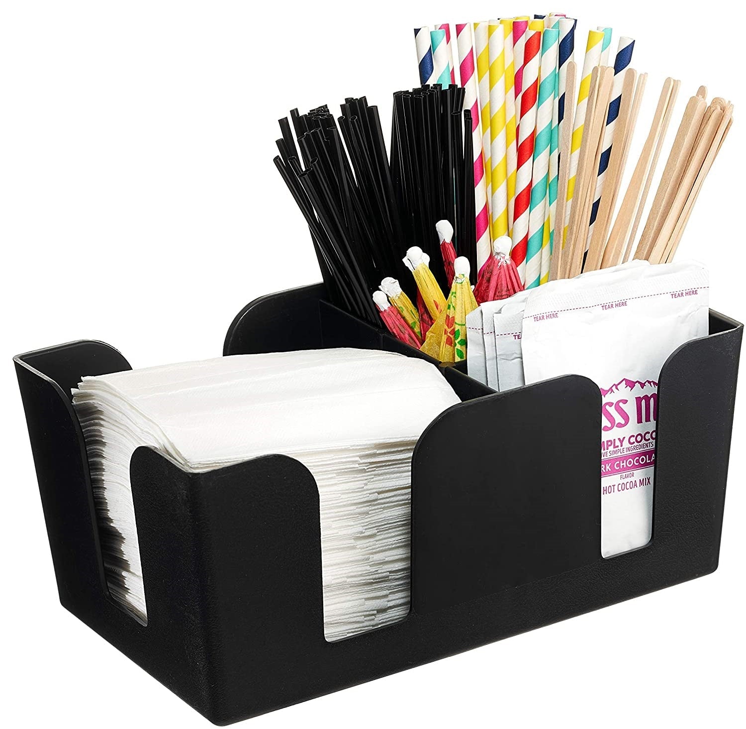 Restaurant supplies  plastic organizer  organizer  napkin dispenser  household diner restaurant food truck fast food  Food Service  Bartender Supplies  bar supplies  Bar Organizer  Bar holder  affordable bulk economical commercial wholesale nyc
