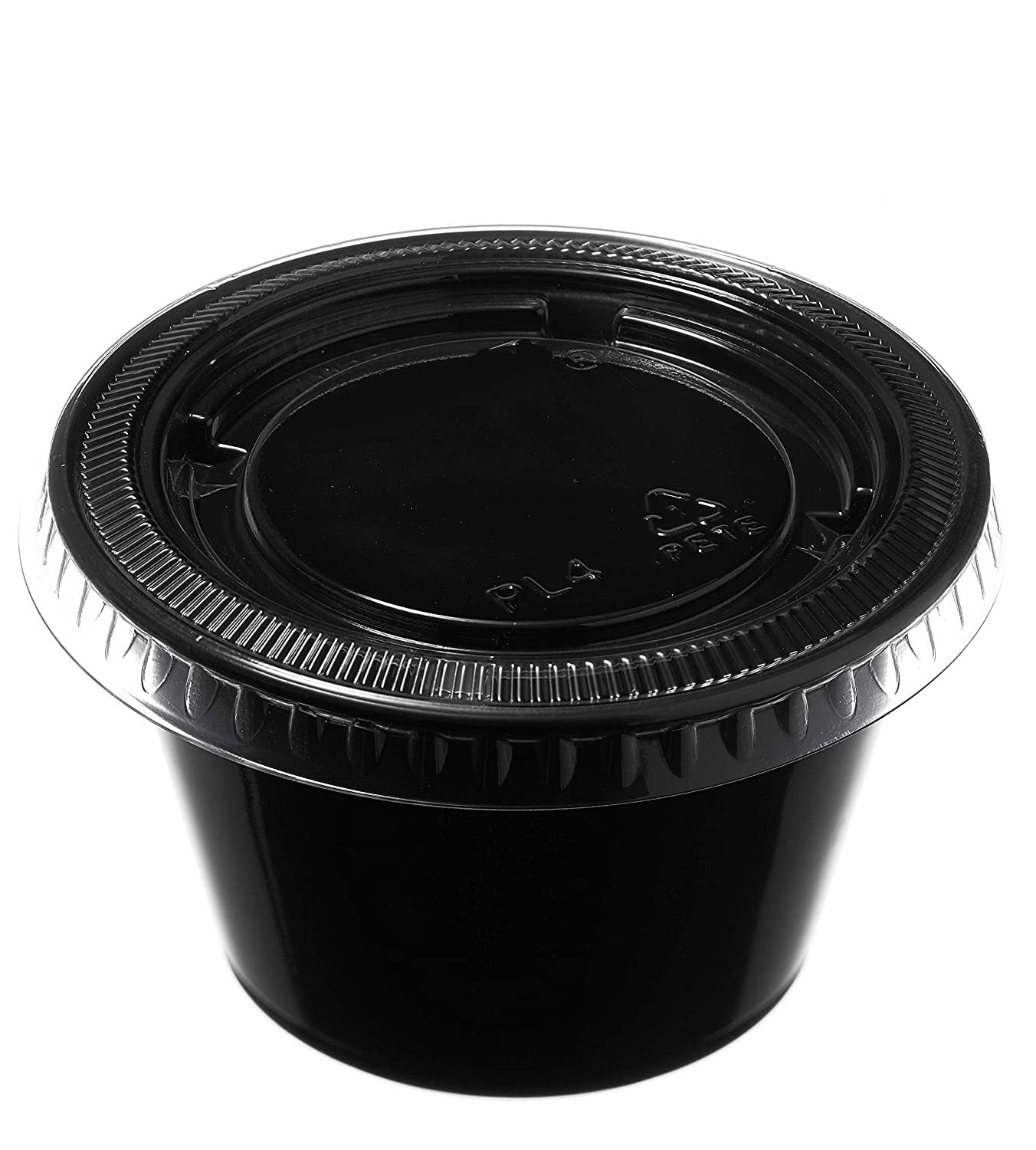 black condiment cup leakproof stackablecups ecofriendly food packaging dipping cup delivery supplies togo cup with lid tasting cups souffle cups shot cup jelloshot tasting cup taste cup portion cup deliverysolutions food packaging disposablecups ketchup mustard cup artsandcraft small cup travel size cup mouthwash cup 4 oz 4 ounce cup with lid hotsauce cup