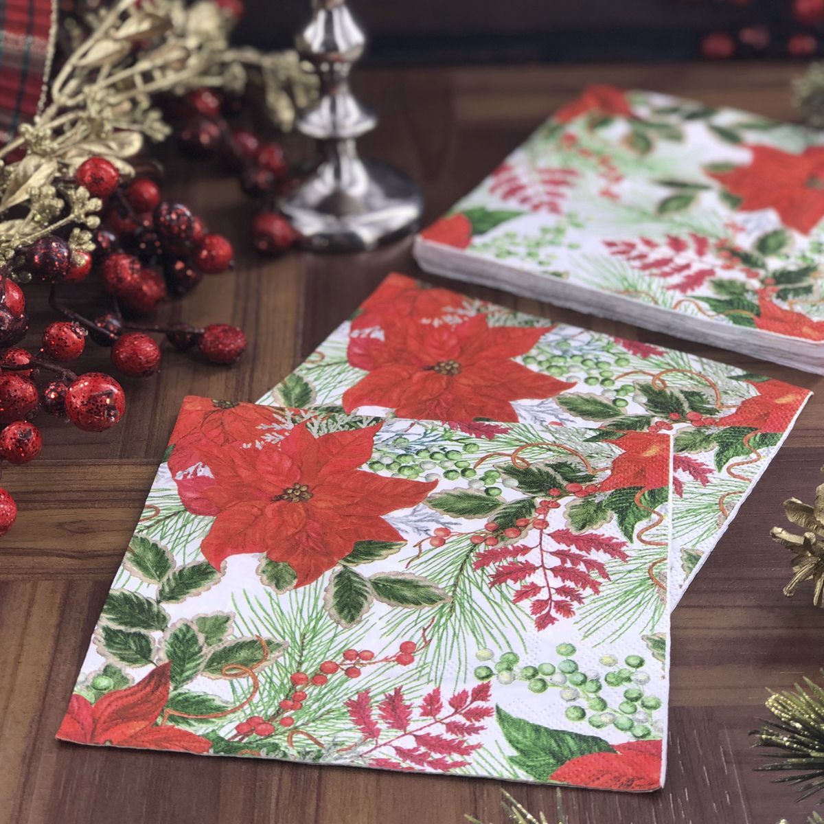 Paper Holiday Party Napkins Household Supplies Disposable linen-like Holiday napkins fancy disposable napkins heavy duty napkins classic elegant sturdy napkins reusable table setting catering high quality holiday napkins party decor