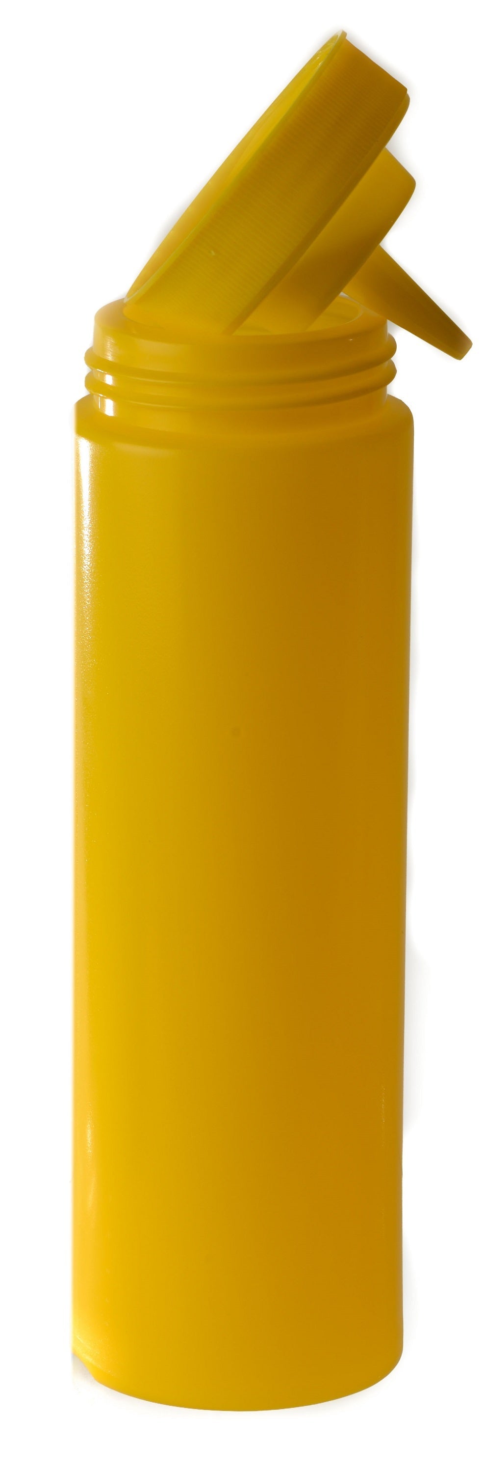 24 Oz Yellow Plastic Condiment Squeeze Bottles Squirt Bottle for Sauces, Dressing, Arts and Crafts, Ketchup, Mustard, Oil, BBQ - Reusable