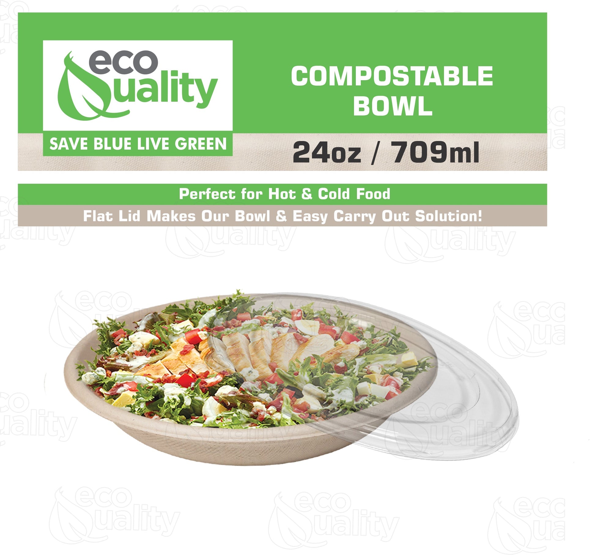 poke bowl breakfast bowl disposableproducts Microwavesafe LeakResistant bowl soupbowl Biodegradable Bowls sugarcane bowl ice cream bowl disposable bowl heavyduty bowl cereal bowl 16 ounces 16oz togo bowl with lids