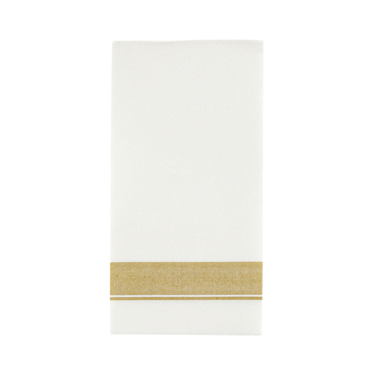 Elegant Cloth-Like Disposable Paper Dinner Napkins Border