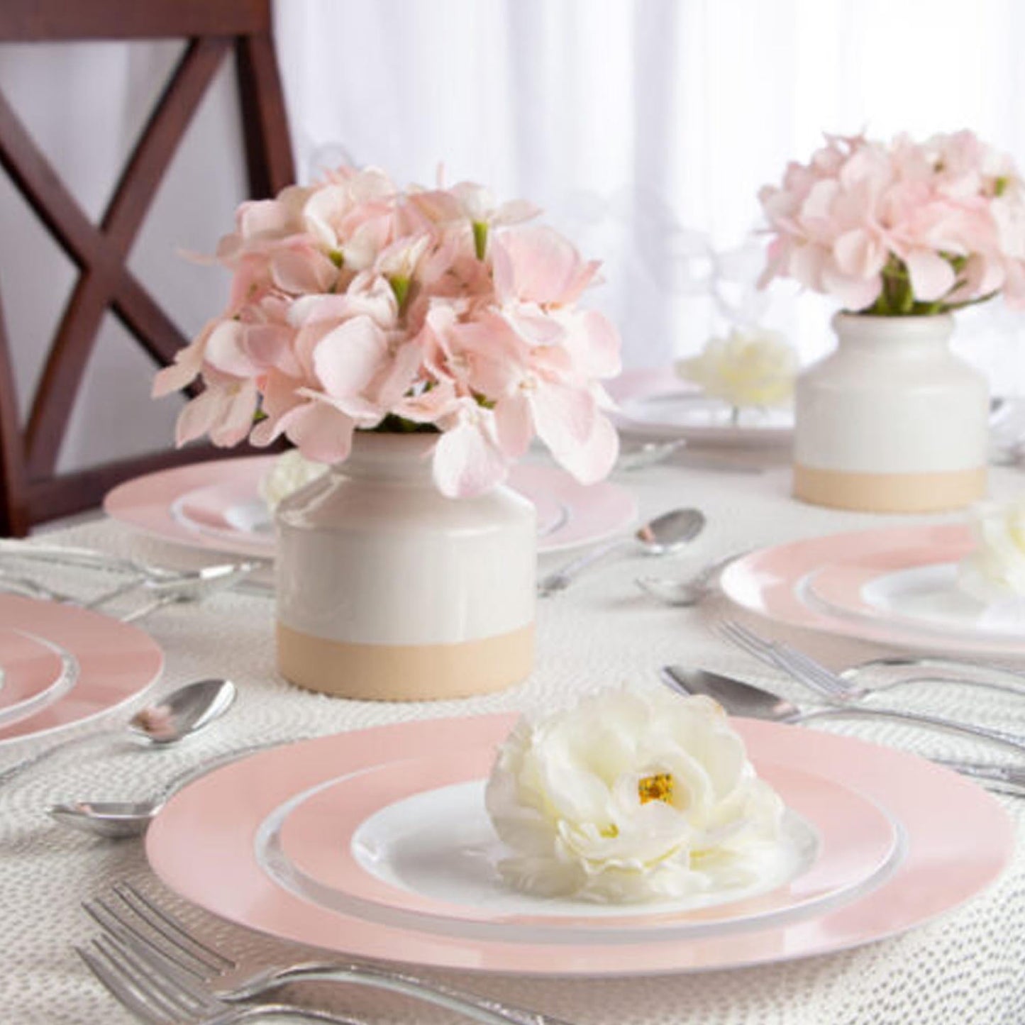 Plastic Party Plates Household Supplies Disposable Plastic Plates Bbq plates fancy disposable plates heavy duty plates classic elegant sturdy plates reusable wedding dinner salad dessert plates catering high quality birthday anniversary plating