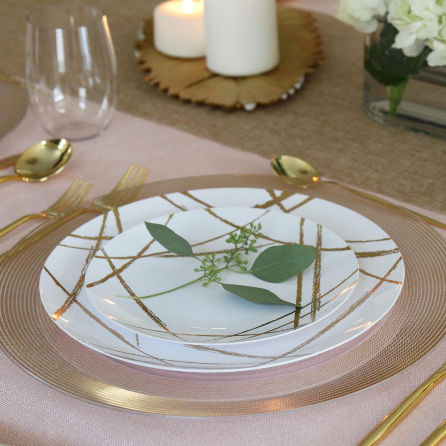 Plastic Party Plates Household Supplies Disposable Plastic Plates Bbq plates fancy disposable plates heavy duty plates classic elegant sturdy plates reusable wedding dinner salad dessert plates catering high quality birthday anniversary plating