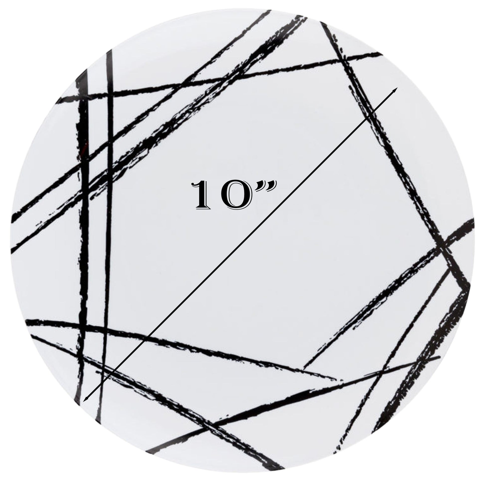 Plastic Party Plates Household Supplies Disposable Plastic Plates Bbq plates fancy disposable plates heavy duty plates classic elegant sturdy plates reusable wedding dinner salad dessert plates catering high quality birthday anniversary plating