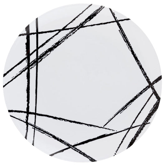 Plastic Party Plates Household Supplies Disposable Plastic Plates Bbq plates fancy disposable plates heavy duty plates classic elegant sturdy plates reusable wedding dinner salad dessert plates catering high quality birthday anniversary plating