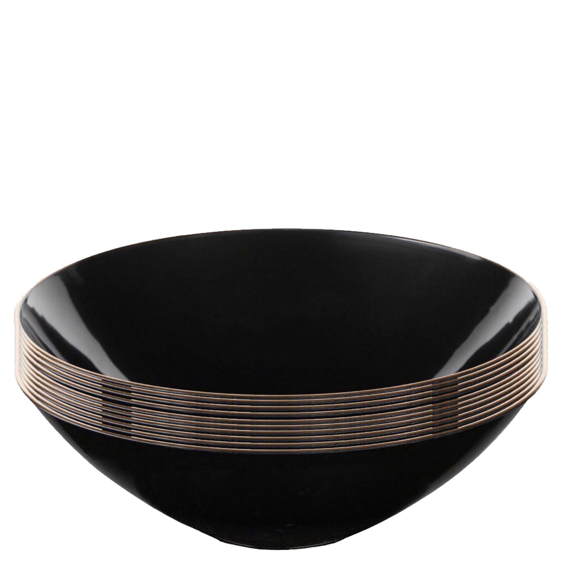 disposable bowls dinner clear plastic elegant tableware dinneware serveware china like salad bowl dessert bowl 16oz 16 ounce