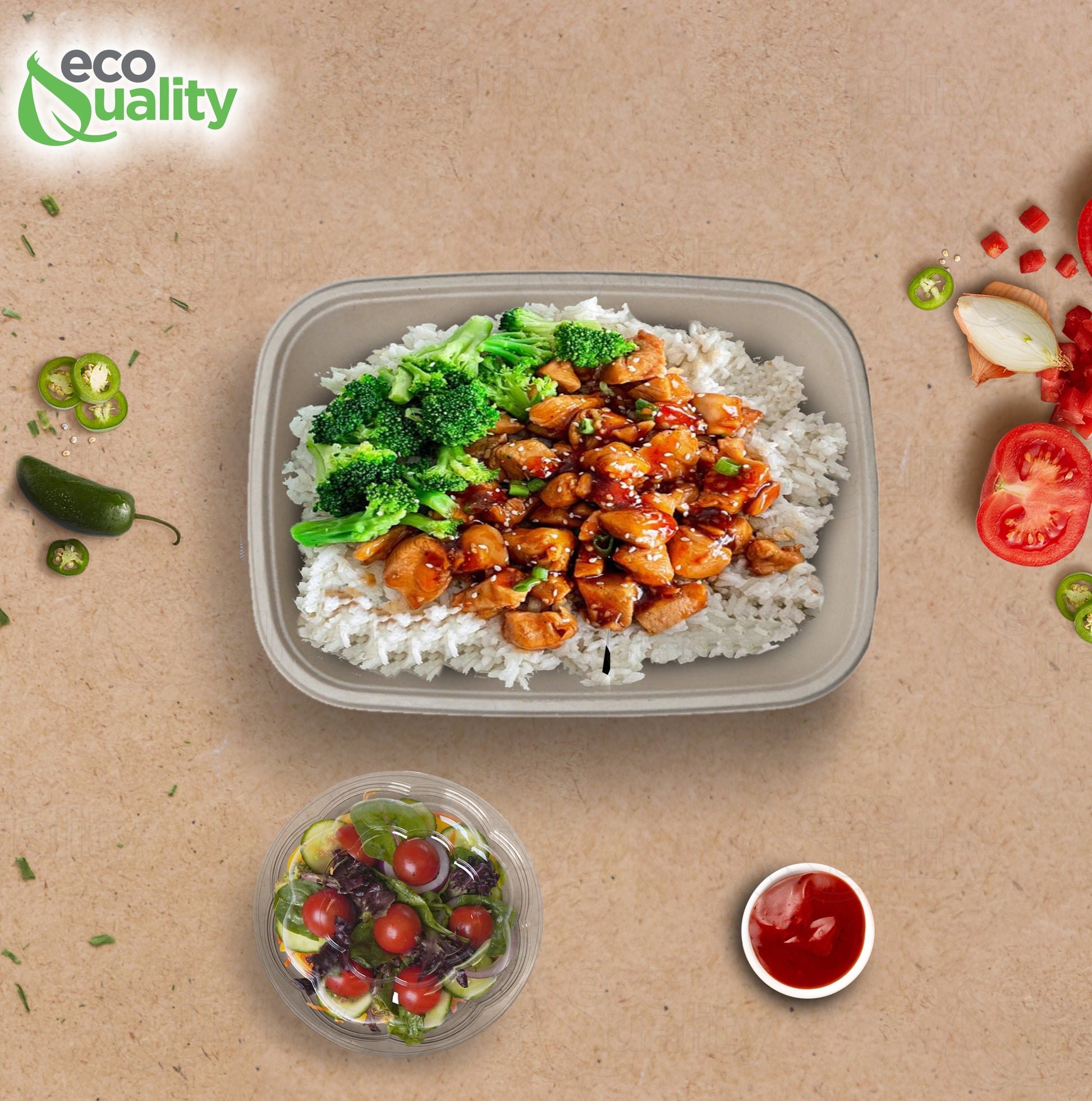 Compostable Sugarcane Fiber Bowl, eco-friendly food storage, sustainable, compostable, oblong bowl made from sugarcane fiber, compostable food storage, Biodegradable, Disposable