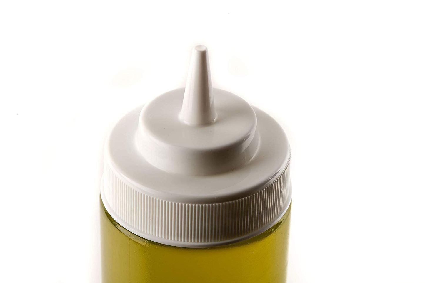 24 Oz Clear Plastic Condiment Squeeze Bottles, Squirt Bottle for Sauces, Dressing - BPA Free, Dishwasher Safe