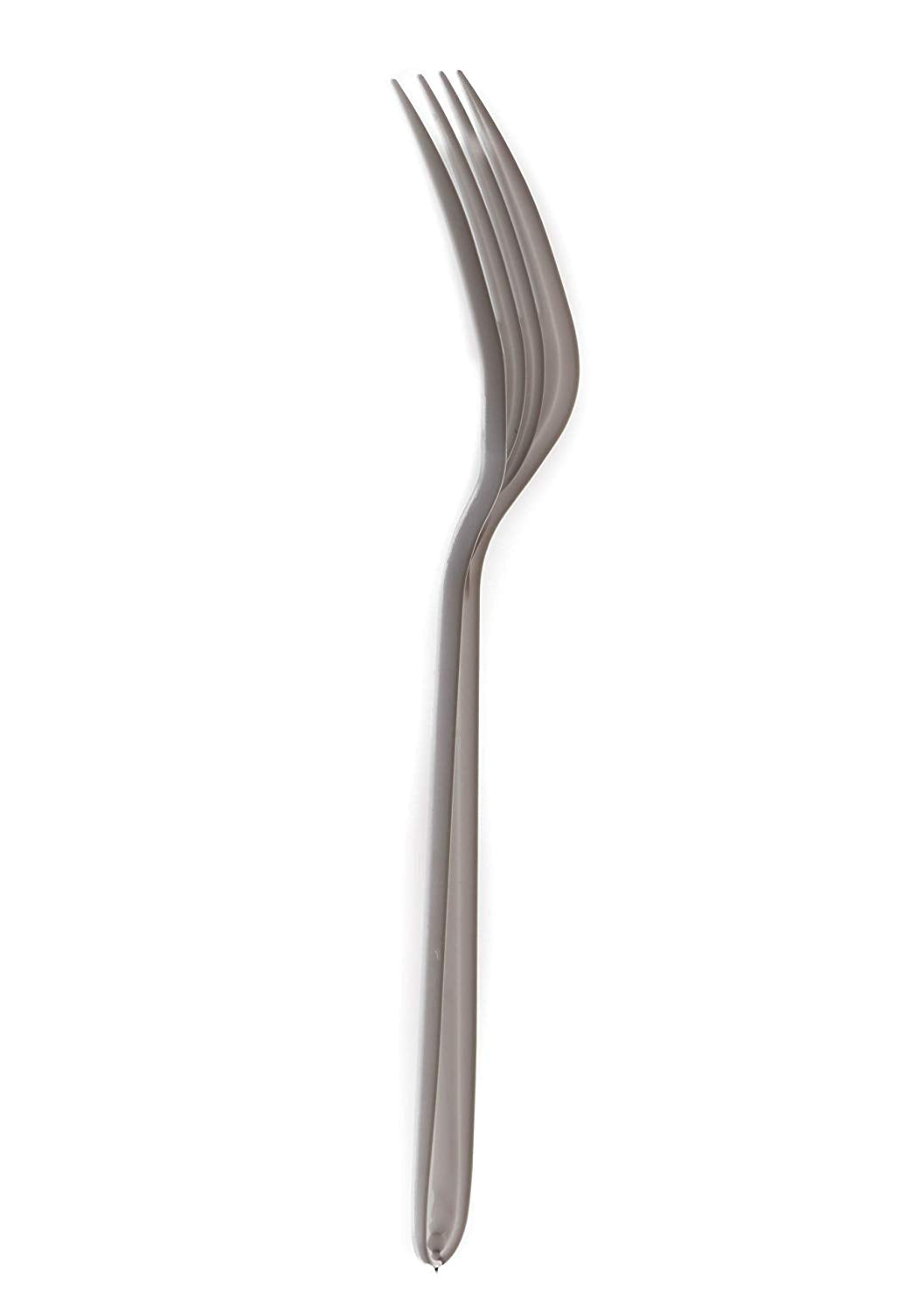 [50] Heavy Duty Forks - Premium Heavy Weight Disposable Cutlery, Recyclable, Meal Kit, Takeout - Great for Parties, Office, BBQ, Party Supplies, Restaurants and Togo (White & Black)