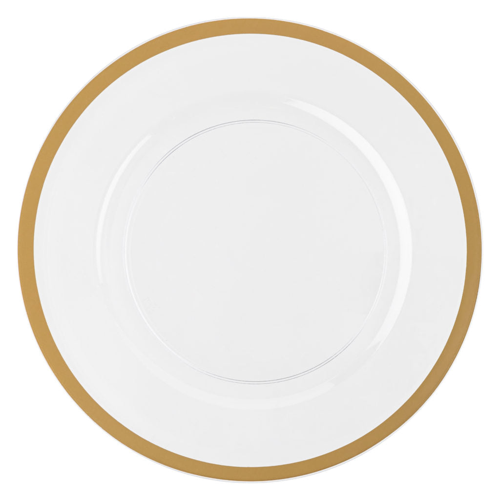 Plastic Party Charger Plates Household Supplies Disposable Plastic Charger Plates Bbq plates fancy disposable charger plates heavy duty Charger plates classic elegant sturdy Charger plates reusable wedding dinner salad dessert Charger plates catering high quality birthday anniversary charger plating