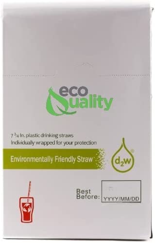 Wrapped Disposable Jumbo eco Straws drinking soda juice cold milkshake smoothie plastic alternative free ecofriendly compostable made of sugarcane bagasse compostable solutions  7.75 inch " Individually Wrapped clear 100% Oil Free Non-Eco-Toxic Food Safe affordable bulk economical commercial wholesale Restaurant Food Trucks Caterers take out sustainable ecoquality d2w
