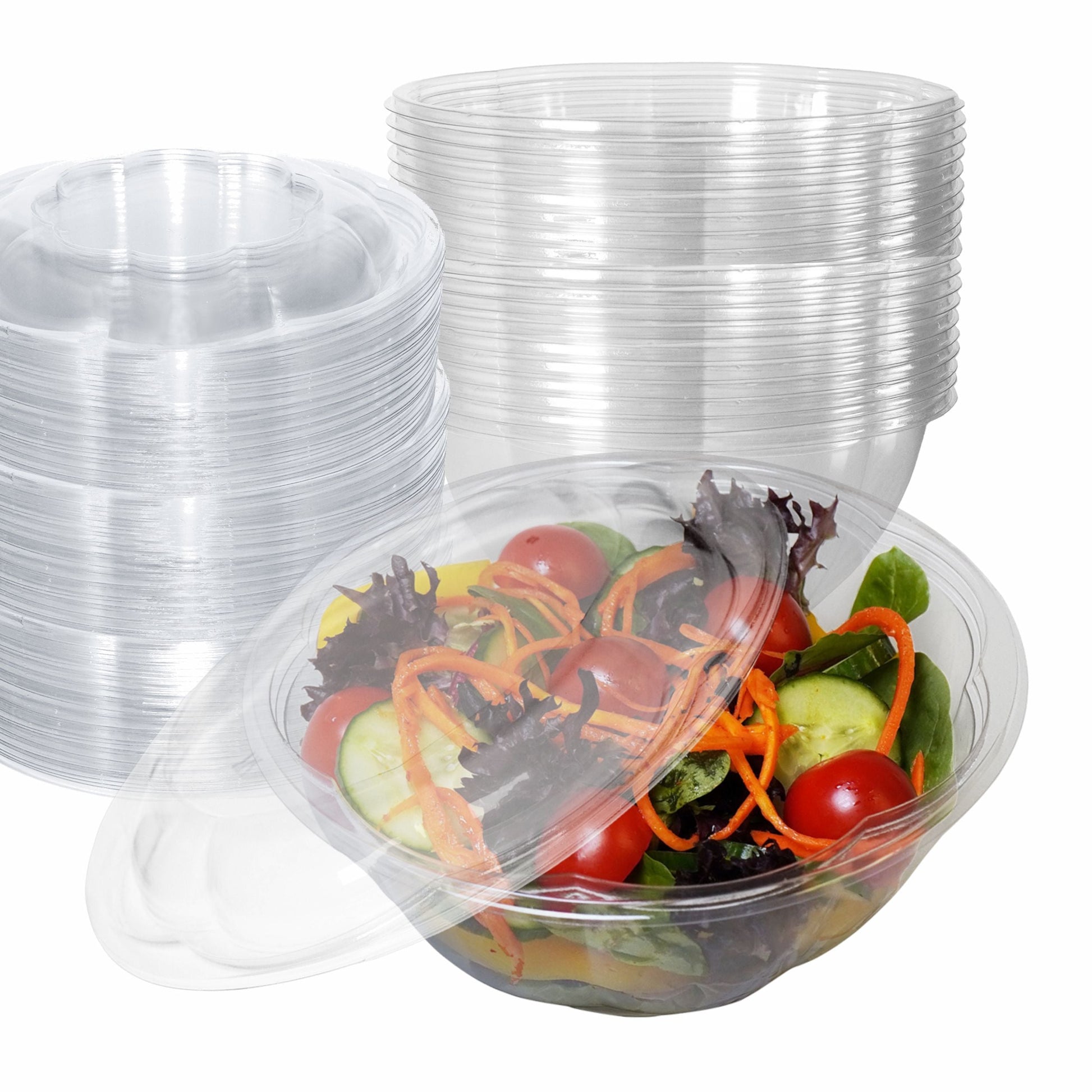 poke bowls fruit cold pasta salad bowls with lid clear plastic lunch bowl pet plastic deli salad supplies lunch dinner breakfast bowl to go takeout delivery packaging bowls rose bowl caterer catering events packaging solutions 18 ounces 18oz 24oz 24 ounces 32oz 32 ounces 48 ounces 48 oz 40 oz 40 ounces 64oz 64 ounces