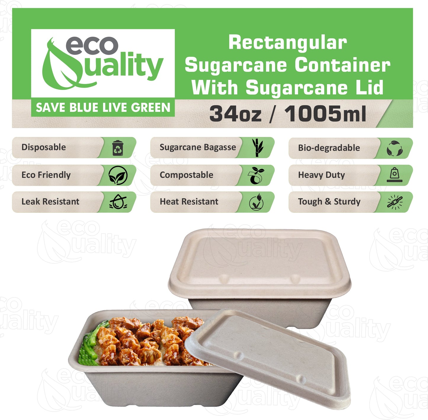 Compostable Sugarcane Fiber Bowl, eco-friendly food storage, sustainable, compostable, oblong bowl made from sugarcane fiber, compostable food storage, Biodegradable, Disposable