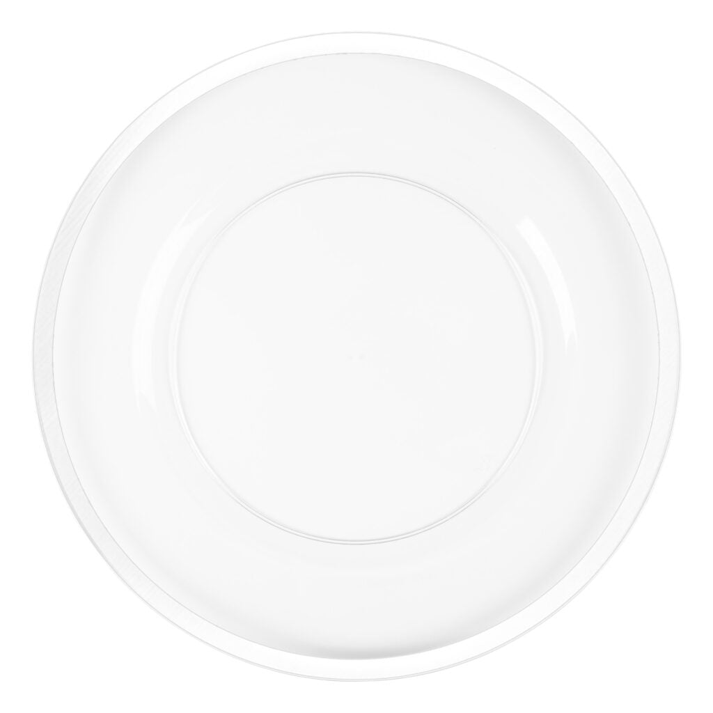 Plastic Party Charger Plates Household Supplies Disposable Plastic Charger Plates Bbq plates fancy disposable charger plates heavy duty Charger plates classic elegant sturdy Charger plates reusable wedding dinner salad dessert Charger plates catering high quality birthday anniversary charger plating