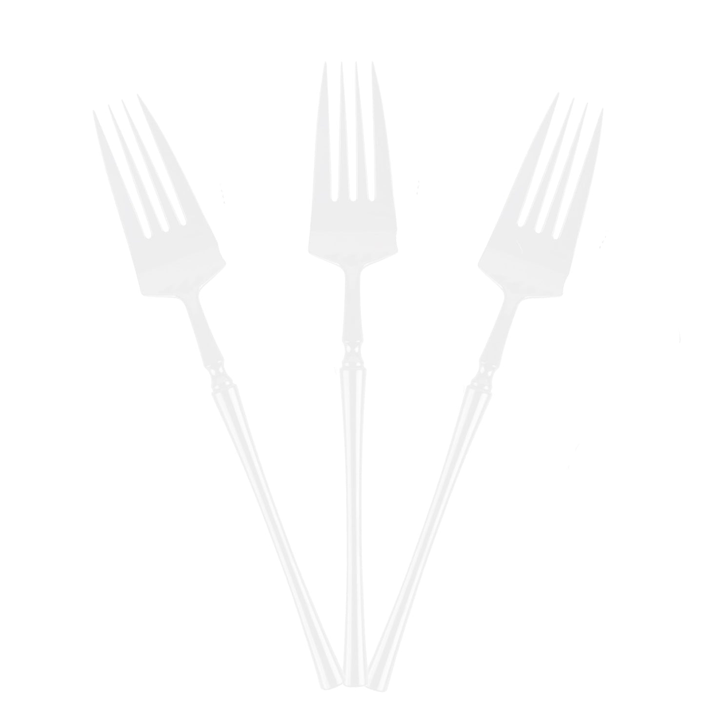 Plastic Party Dinner Fork Household Supplies Disposable Plastic Dinner Fork Bbq Dinner Fork fancy disposable Dinner Fork heavy duty Dinner Fork classic elegant sturdy Dinner Fork reusable wedding dinner salad dessert Dinner Fork catering high quality birthday anniversary Dinner Fork