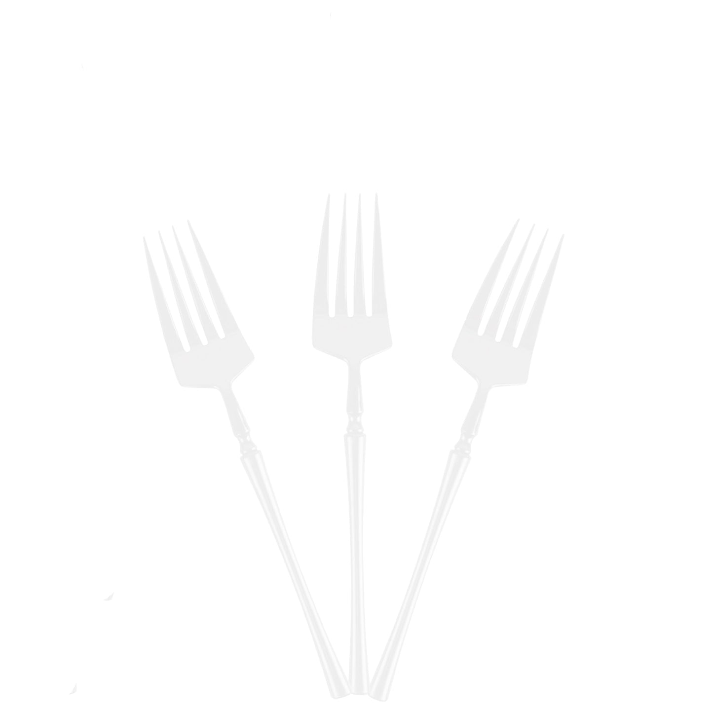 Plastic Party Salad Fork Household Supplies Disposable Plastic Salad Fork Bbq Salad Fork fancy disposable Salad Fork heavy duty Salad Fork classic elegant sturdy Salad Fork reusable wedding dinner salad dessert Salad Fork catering high quality birthday anniversary Salad Fork