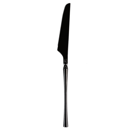 Plastic Party Knives Household Supplies Disposable Plastic knives Bbq knives fancy disposable knives heavy duty knives classic elegant sturdy knives reusable wedding dinner salad dessert knives catering high quality birthday anniversary knives