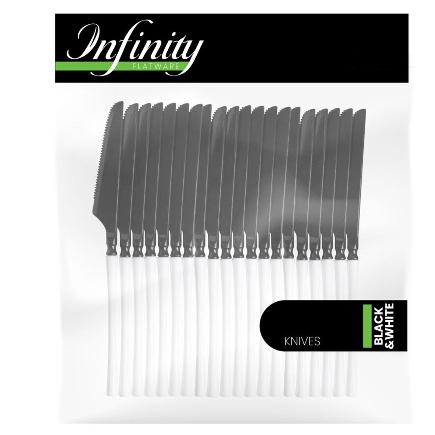 Plastic Party Knives Household Supplies Disposable Plastic knives Bbq knives fancy disposable knives heavy duty knives classic elegant sturdy knives reusable wedding dinner salad dessert knives catering high quality birthday anniversary knives
