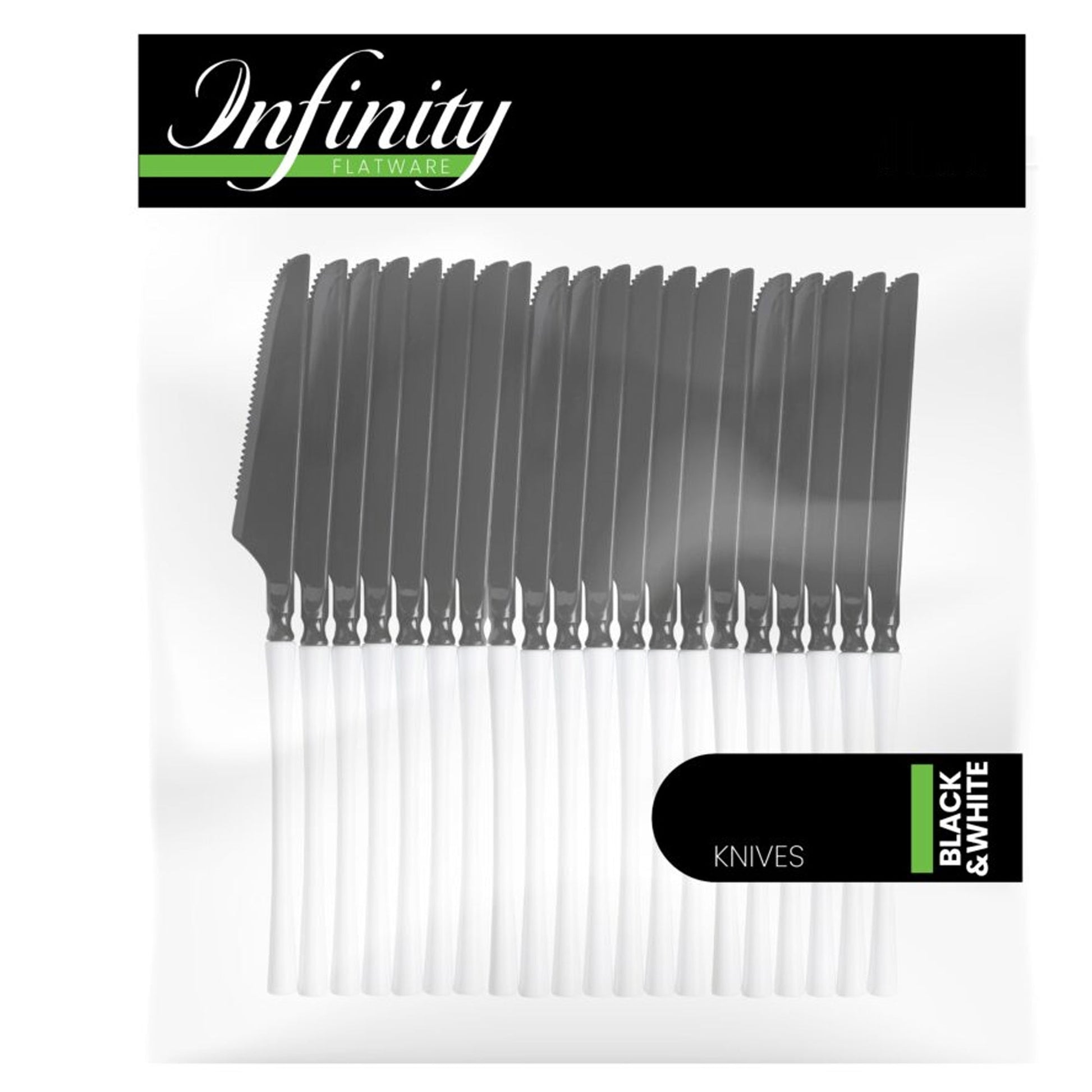 Plastic Party Knives Household Supplies Disposable Plastic knives Bbq knives fancy disposable knives heavy duty knives classic elegant sturdy knives reusable wedding dinner salad dessert knives catering high quality birthday anniversary knives