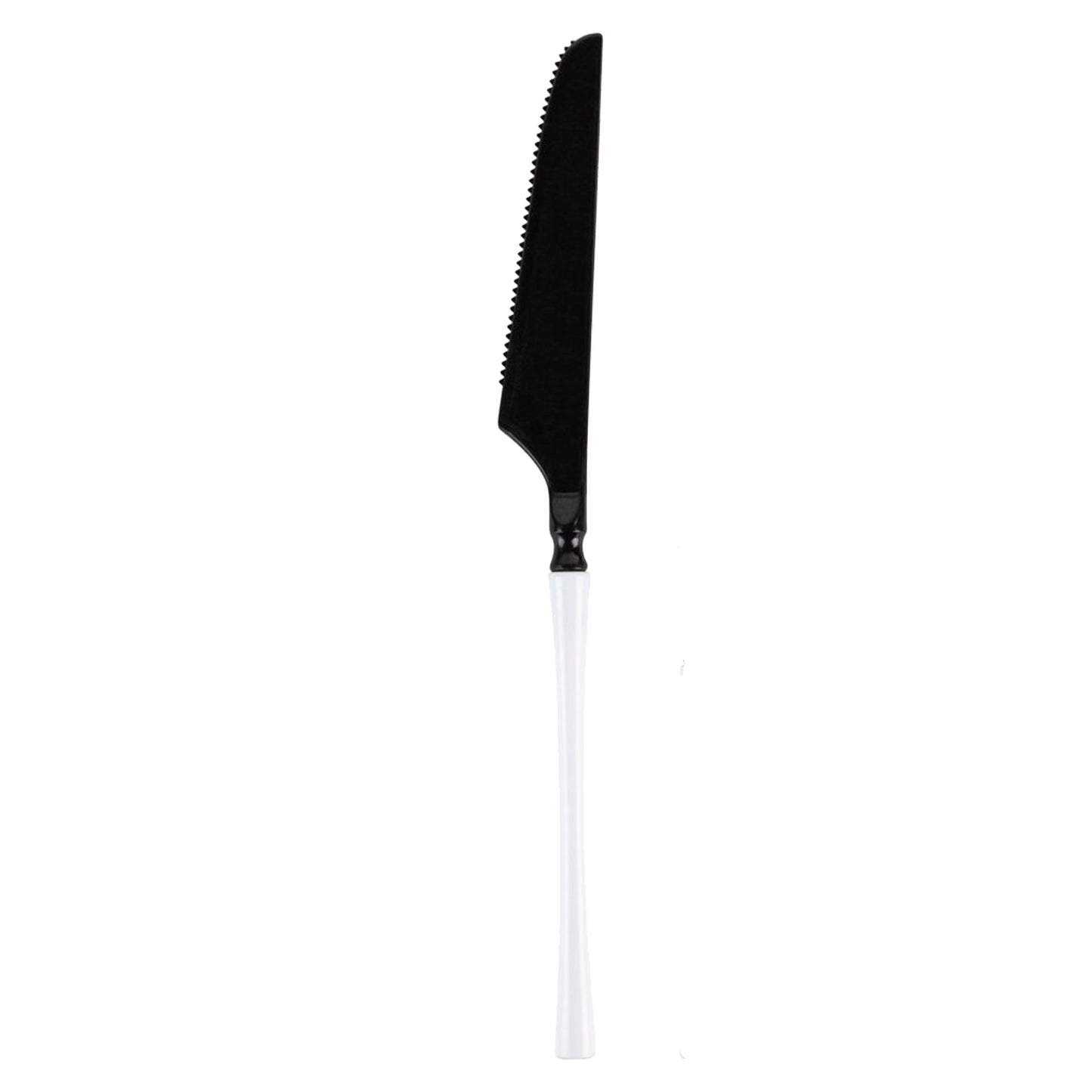 Plastic Party Knives Household Supplies Disposable Plastic knives Bbq knives fancy disposable knives heavy duty knives classic elegant sturdy knives reusable wedding dinner salad dessert knives catering high quality birthday anniversary knives