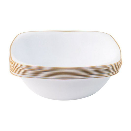disposable bowls dinner white plastic elegant tableware dinneware serveware china like salad bowl dessert bowl 16oz 16 ounce