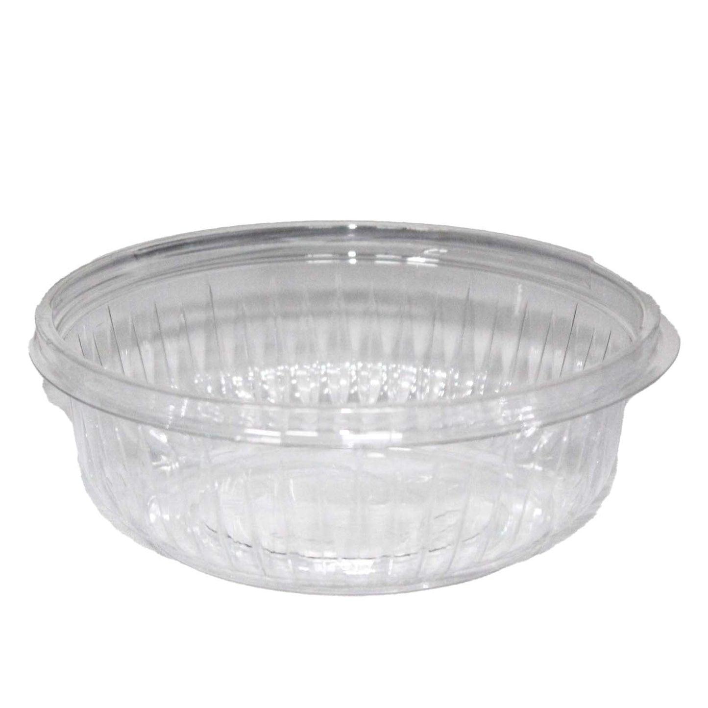 12oz Disposable Plastic Clear Salad Bowls with Dome Lids