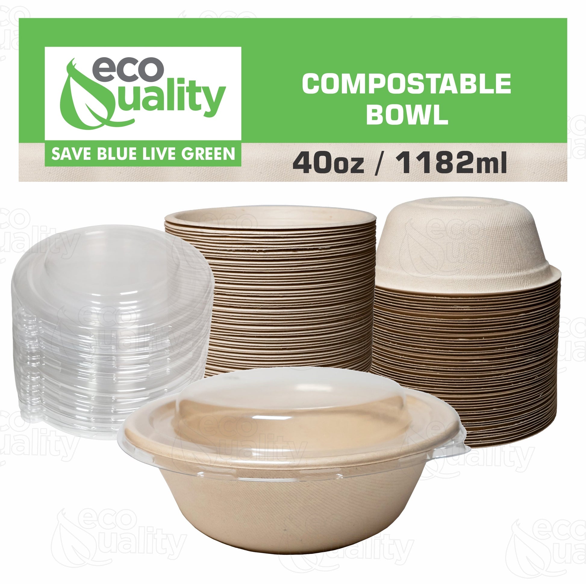 kraftbowl disposableproducts Microwavesafe LeakResistant bowl soupbowl Biodegradable Bowls sugarcane bowl ice cream bowl disposable bowl heavyduty bowl zerowaste ecofriendly plasticfree 24 ounces 24 oz breakfast bowl dinner bowl lunch bowl poke bowl with dome lid acai bowl 