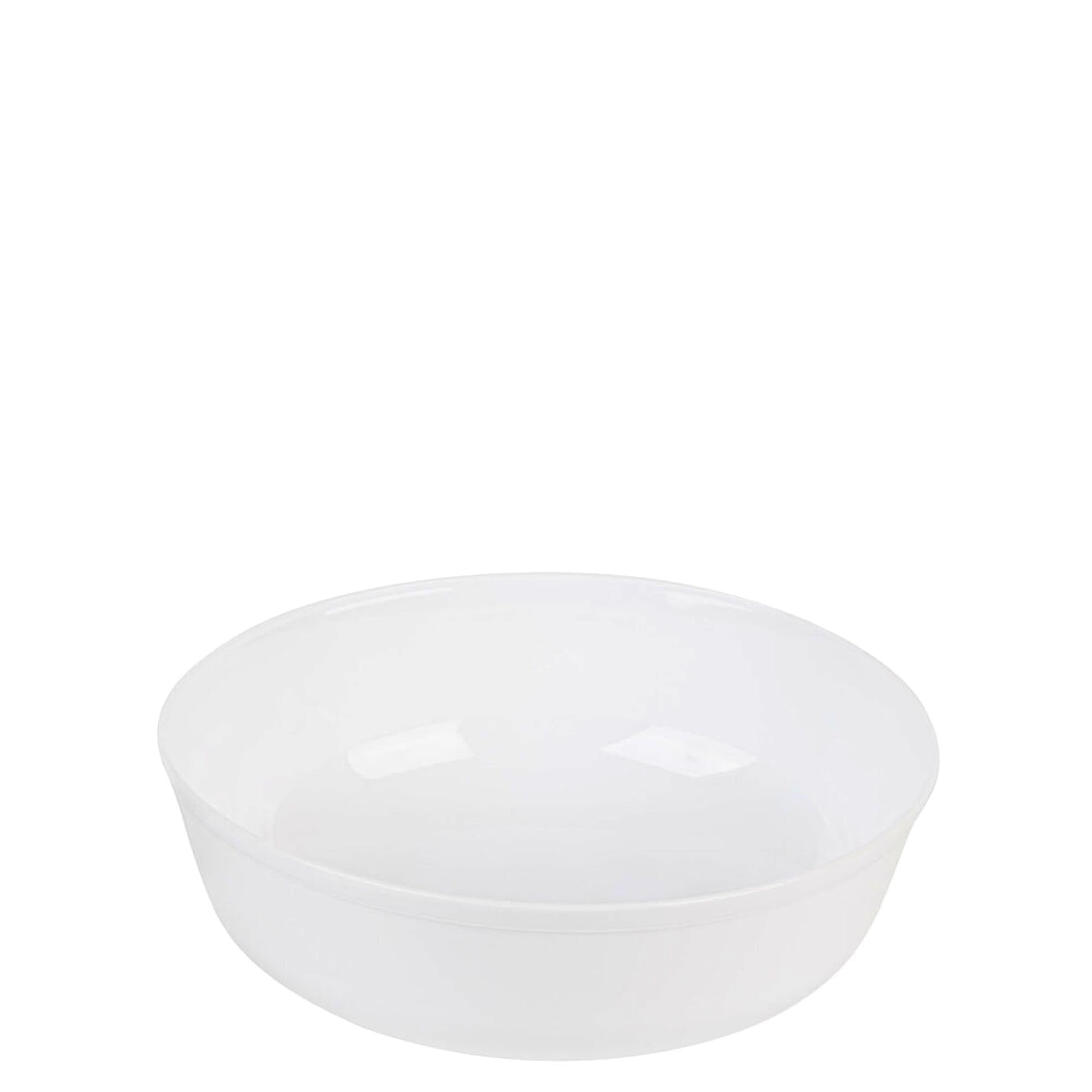 disposable bowls dinner White plastic elegant tableware dinneware serveware china like soup bowls salad bowl dessert bowl 16oz 16 ounce