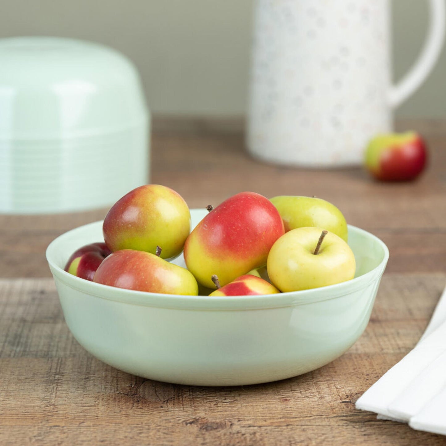 16oz Plastic Mint Green Soup Bowl Edge Collection