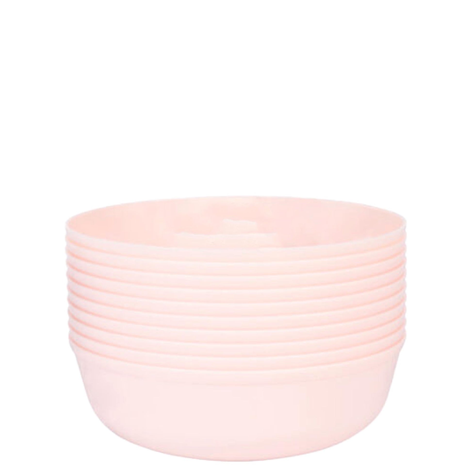 disposable bowls dinner White plastic elegant tableware dinneware serveware china like soup bowls salad bowl dessert bowl 16oz 16 ounce
