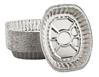 Aluminum Disposable Durable Oval Roaster Pan Turkey Pan