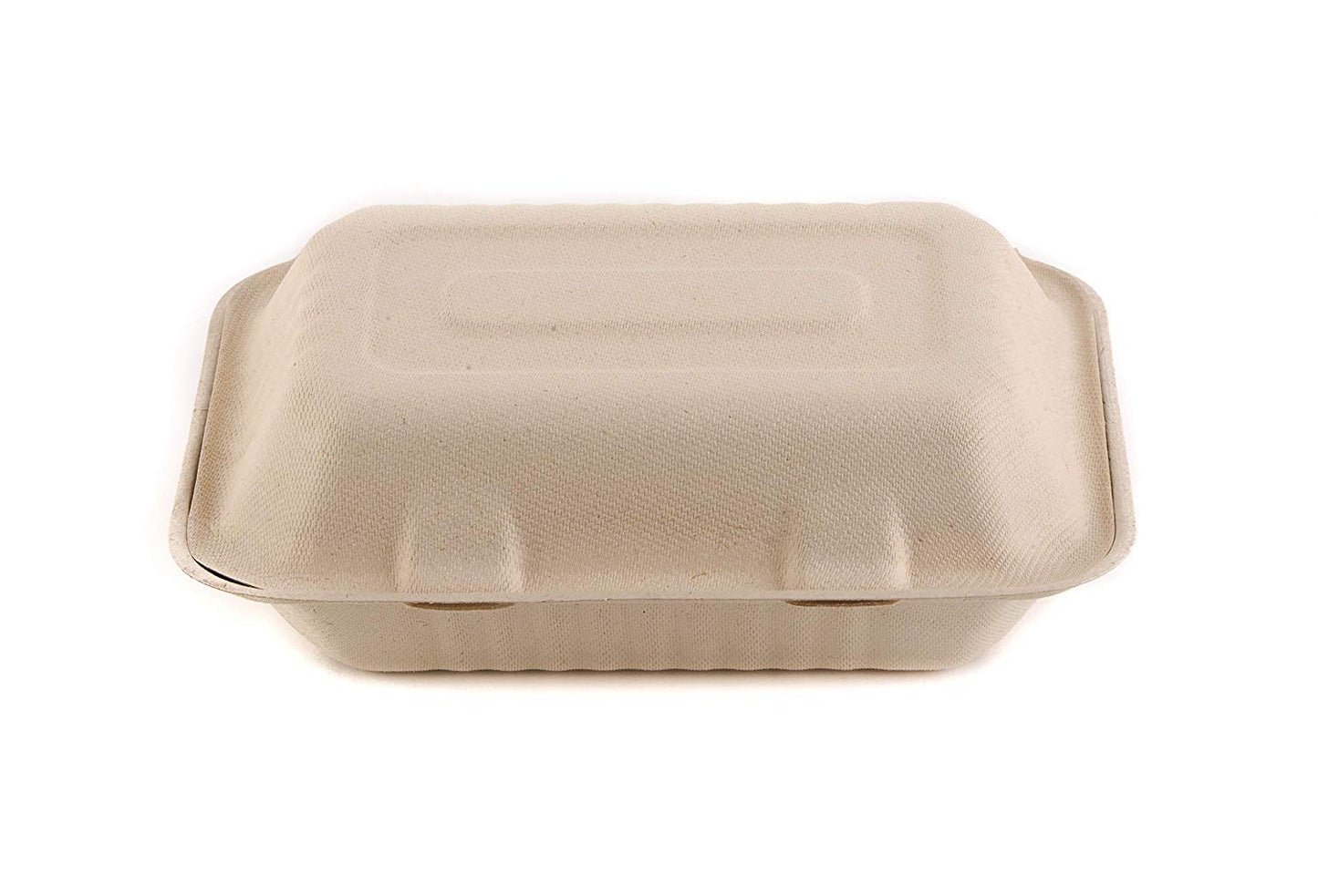 Compostable Clamshell Take Out Food Container 6x9x3