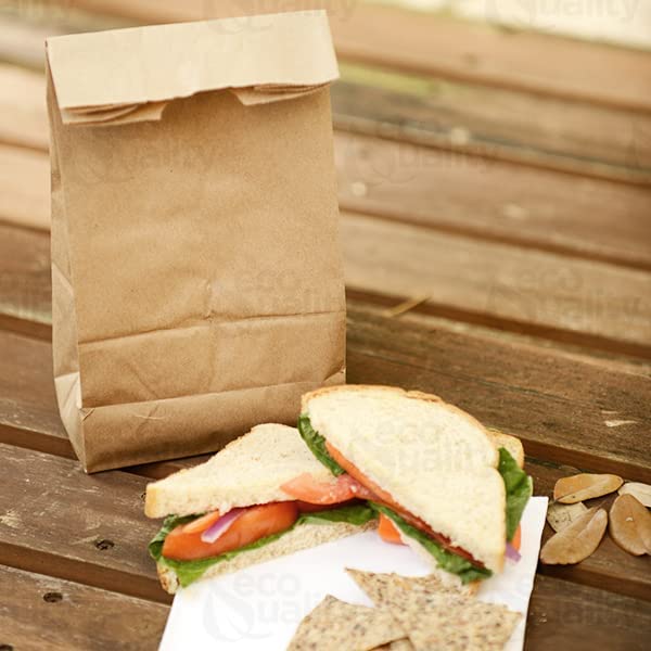 4 pound disposable bag brown Paper Bags Shopping Bags foldable catering bags brown kraft paper bag 4 pound candy bag snack bag gift bags DIY Bags arts and craft Sandwich Bag party favor bag lunch bag togo bag takeout bag Restaurant supplies paper bags Kraft Paper Bags kraft grocery bags Household Supplies affordable bulk economical commercial wholesale compostable