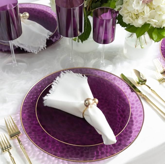Plastic Party Charger Plates Household Supplies Disposable Plastic Charger Plates Bbq plates fancy disposable charger plates heavy duty Charger plates classic elegant sturdy Charger plates reusable wedding dinner salad dessert Charger plates catering high quality birthday anniversary charger plating
