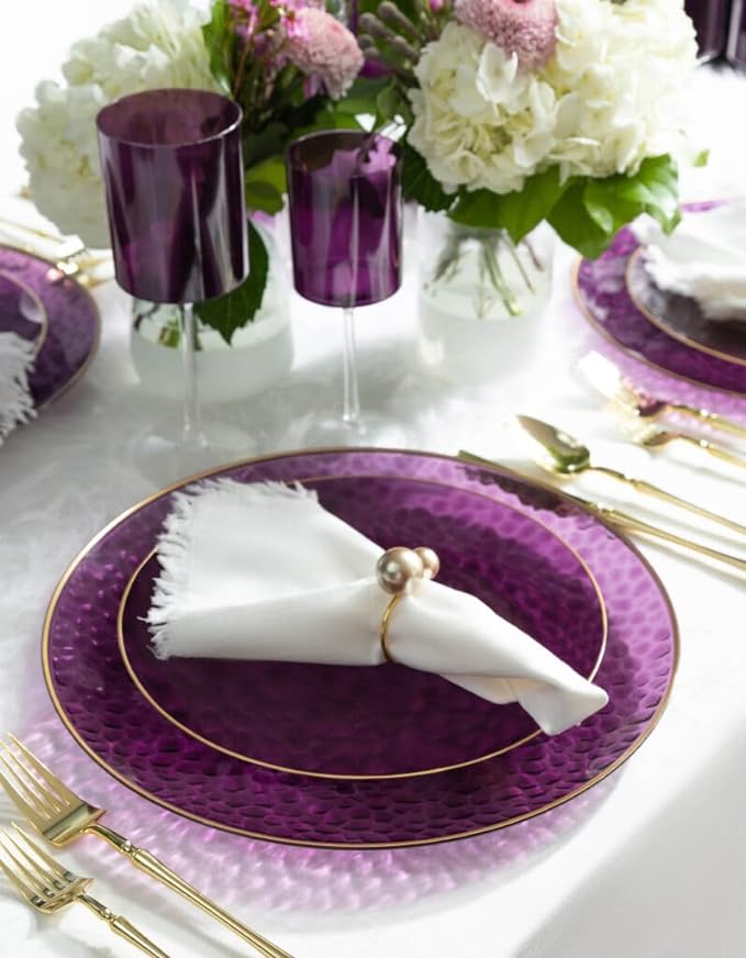 Plastic Party Charger Plates Household Supplies Disposable Plastic Charger Plates Bbq plates fancy disposable charger plates heavy duty Charger plates classic elegant sturdy Charger plates reusable wedding dinner salad dessert Charger plates catering high quality birthday anniversary charger plating