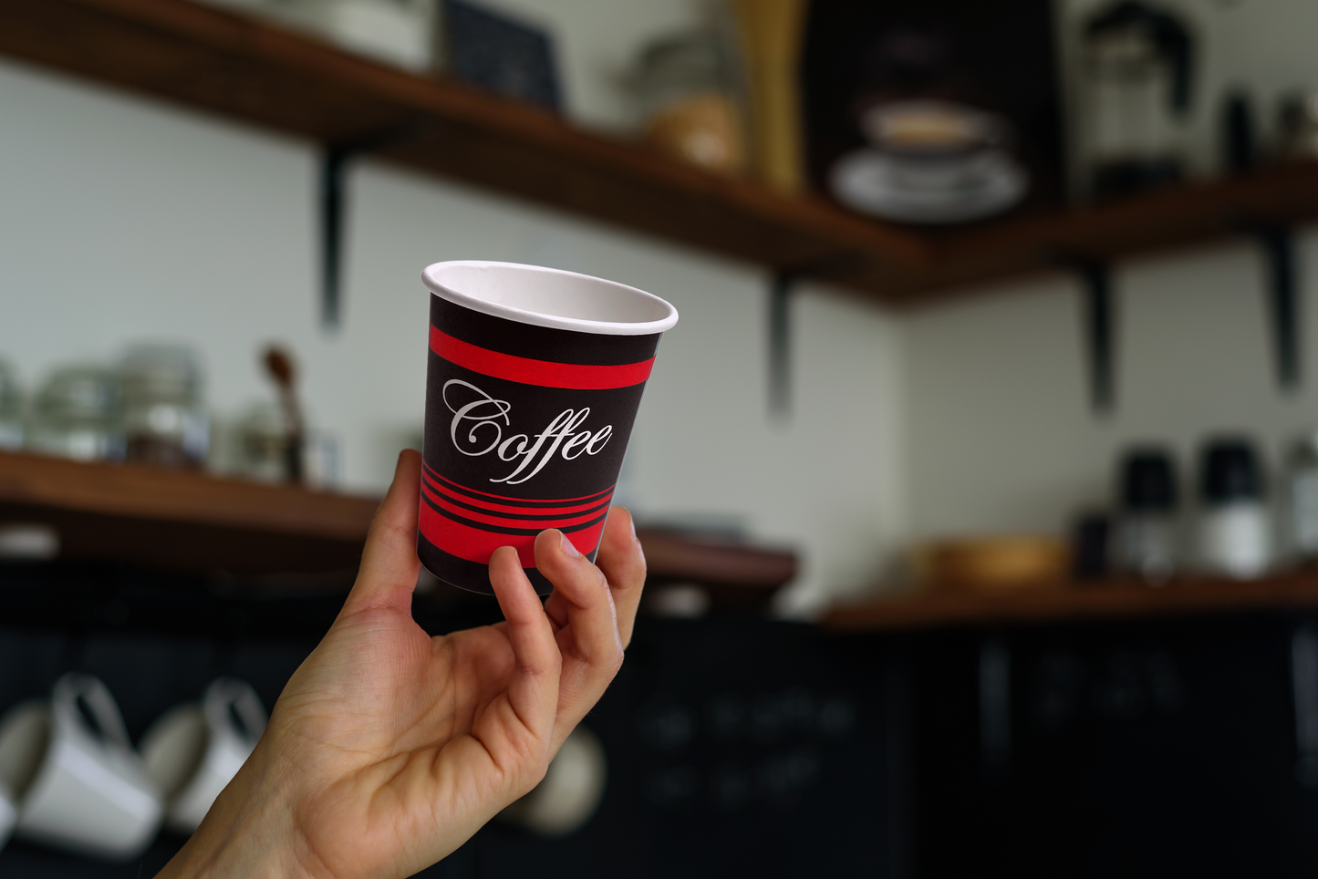12oz Design Disposable Paper Coffee Cups