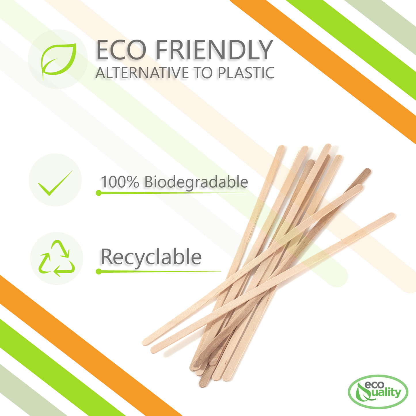 Wooden Coffee Stirrer Sticks