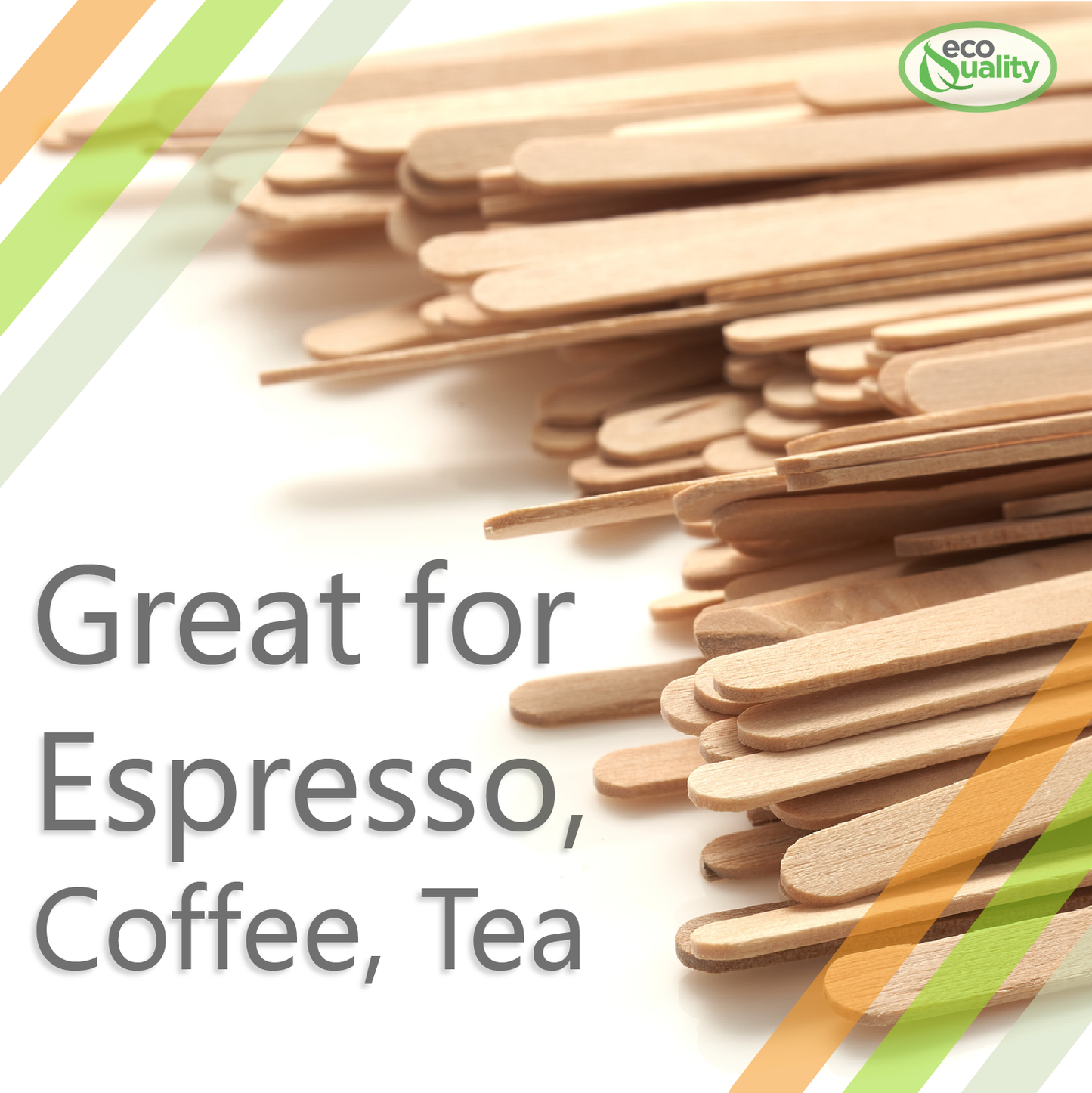 Wooden Coffee Stirrer Sticks 7.5 inch