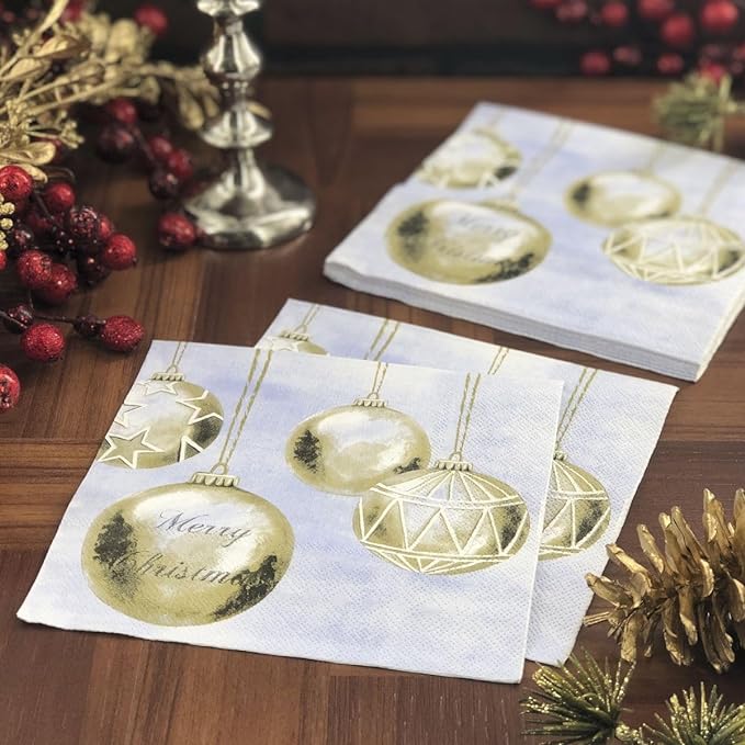 Paper Holiday Party Napkins Household Supplies Disposable linen-like Holiday napkins fancy disposable napkins heavy duty napkins classic elegant sturdy napkins reusable table setting catering high quality holiday napkins party decor